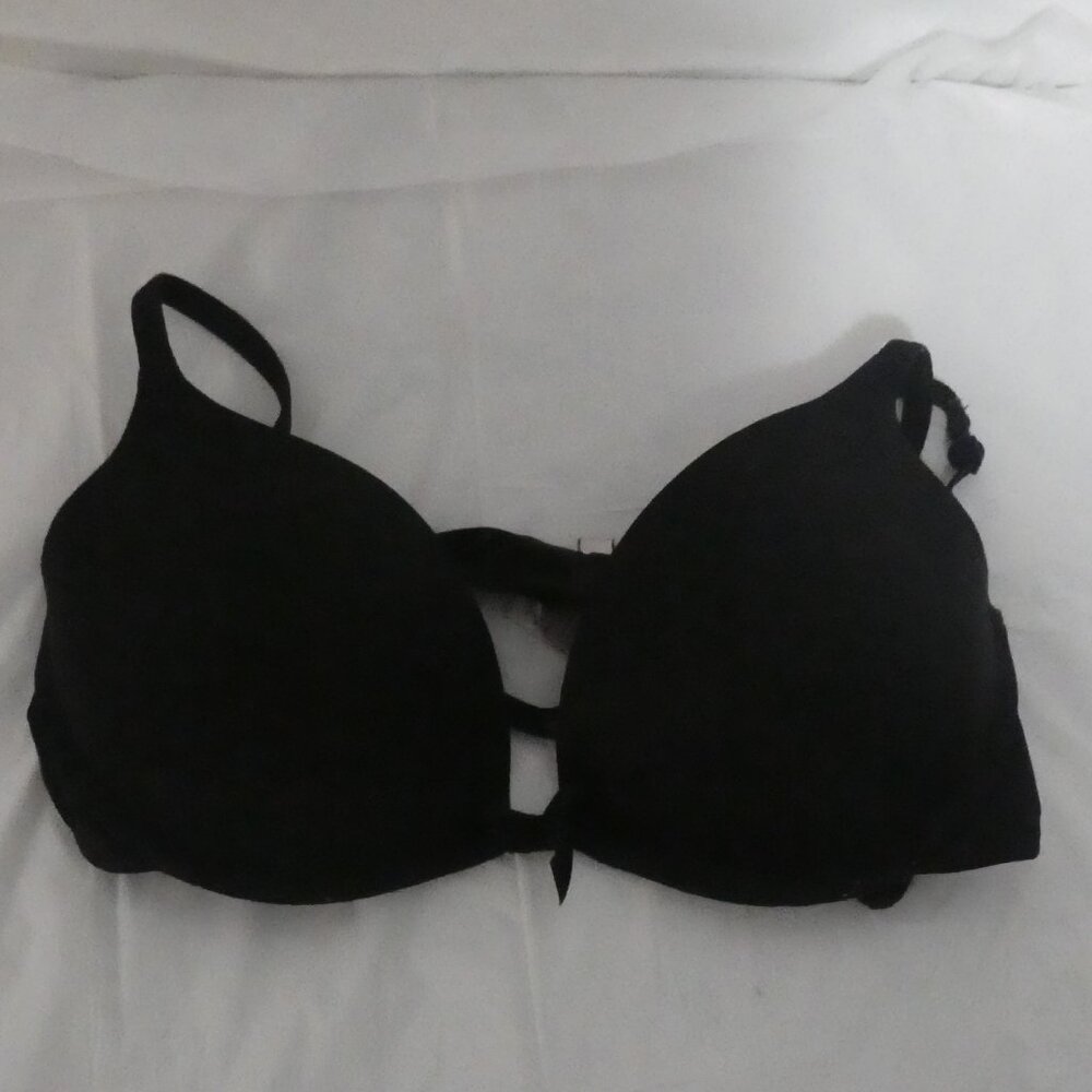 LA SENZA - Perfectly Me | 34B | Black Push-Up Bra With Bow